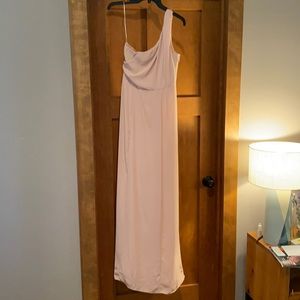 Show me your Mumu blush pink Eliza gown size small